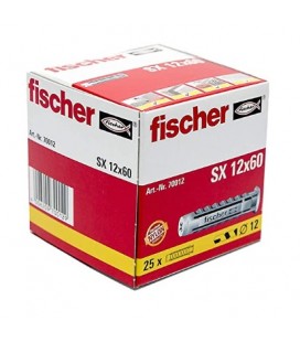 Taco de expansión Fischer SX-12x60 caja 25 unidades