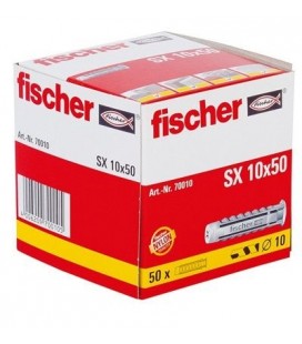 Taco de expansión Fischer SX-10x50 caja 50 unidades