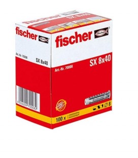 Taco de expansión Fischer SX-8x40 caja 100 unidades