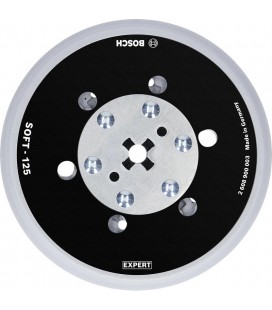 Platos de soporte multiperforados de uso universal Expert Multihole de 125 mm, blando - BOSCH EXPERT 2608900003
