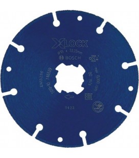Disco de corte Expert Diamond Metal Wheel X-LOCK de 115 x 22,23 mm - BOSCH EXPERT 2608900532