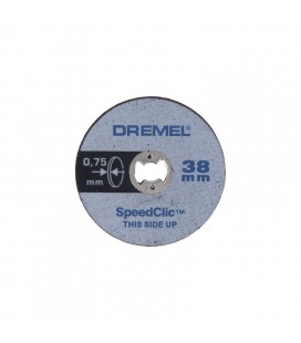 Disco de corte extrafino EZ SpeedClic (SC409) - DREMEL 2615S409JB (5 unidades)