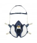 3M™ Media máscara reutilizable sin mantenimiento, filtros FFA1P2 R D, 4251+ - 7100113098