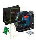 Nivel láser de líneas verde GLL 2-15 +soporte - 0601063W00 BOSCH