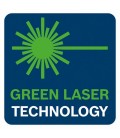 Nivel láser de líneas verdes GCL 2-50 G + Soporte + Clip de techo - 0601066M02