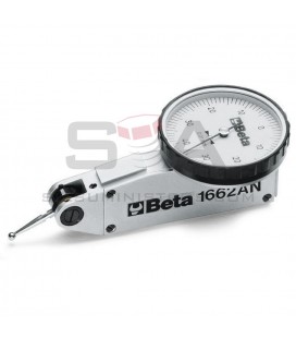 Reloj comparador con palpador orientable, lectura centesimal, 0 - 0,8 mm - BETA 1662AN