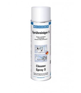 WEICON Spray Desengrasante S, potente limpiador especial para superficies metálicas, 500 ml