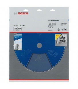 Disco de sierra circular EXPERT para Aluminio 305x2.8x30 mm 96 dientes - BOSCH 2608644115