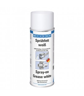 WEICON Spray grasa multiusos, blanca, 400 ml