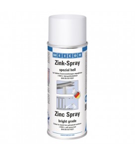 WEICON Spray Zinc Brillante para la corrosión, sector alimentario, 400 ml
