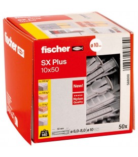 Taco de expansión Fischer SX Plus 10x50 - Caja 50 uds