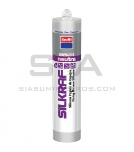 Silicona SILKRAF espejos translúcida 300 ml. - KRAFFT 53663