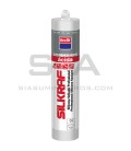 Silicona SILKRAF alto rendimiento gris 290 ml. - KRAFFT 62623