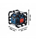 Radio a batería profesional GPB 18V-5 C en caja cartón - BOSCH 06014A4000