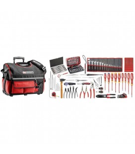 Selección electromecánico 120 herramientas - caja de herramientas textil con ruedas - FACOM BSR20.EM41A