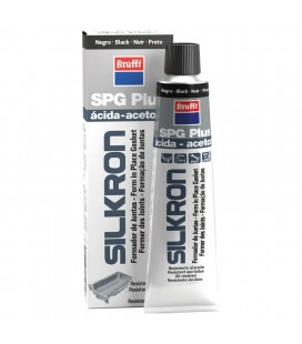 Silicona SILKRON SPG PLUS ácida, negro, 75 ml - KRAFFT 54291