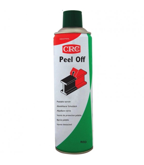 Barniz protector pelable Peel Off Red 500 ml - CRC 20240-AA+