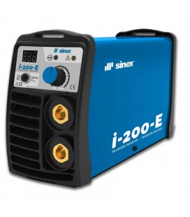 Equipo soldadura para electrodos Inverter SINEX i-200 E by SOLTER con maleta