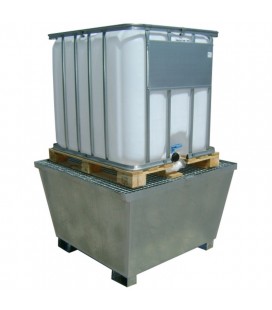Cubeta galvanizada 1.000 litros - NOVODINÁMICA 3037-GL