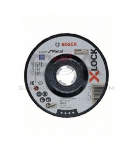 X-LOCK Expert for Metal 125x6x22,23, desbaste con rebaje A 30 T BF, 125 mm, 6,0 mm - BOSCH 2608619259