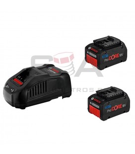 Power set de 2 baterías ProCORE GBA 18V 7.0Ah + cargador GAL 1880 CV - BOSCH 1600A013H4