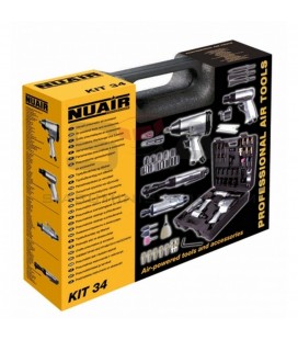 Kit neumático de 34 piezas - NUAIR 8221074NUA