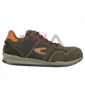 Zapato de seguridad YASHIN S3 SRC Marrón/Naranja - COFRA 78500-000