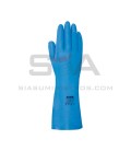 Guante sin soporte de nitrilo color azul - JUBA 811C38