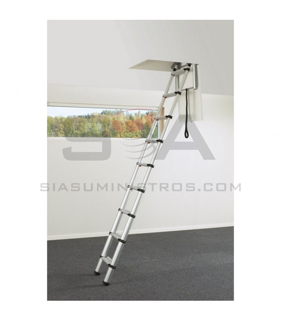 Escalera escamoteable de aluminio - SVELT LOFT