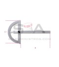 Goniómetro sencillo INOX - BETA 1676