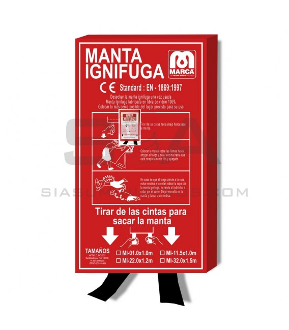 Manta ignífuga - MARCA 2388-MI