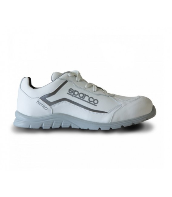 Zapato de seguridad NITRO HANNU S3 Blanco - SPARCO 07522
