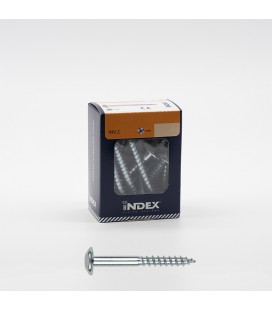 Minicaja tornillo inviolable cincado TX - INDEX VINVZ