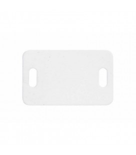 Placa de identificación de nylon de hasta 4,8 mm para bridas, natural - INDEX BPL