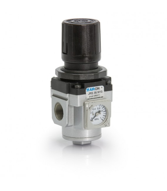 Regulador de presión 0-8.5 BAR con manómetro integrado - AIRON JRE