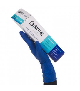 Guante desechable de latex azul sin polvo - TOMAS BODERO 6018HR
